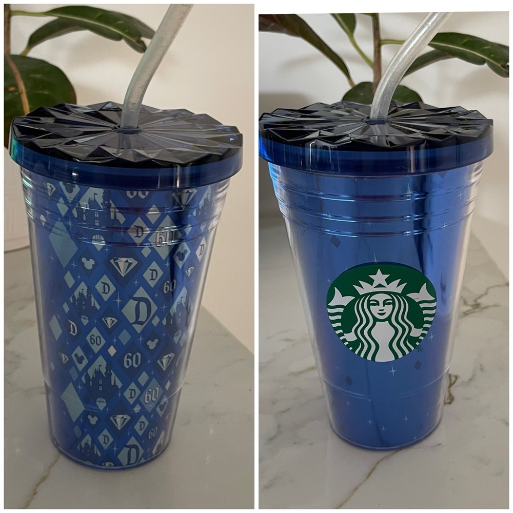 Starbucks Disneyland 60th anniversary exclusive grande sized Tumbler. EUC.